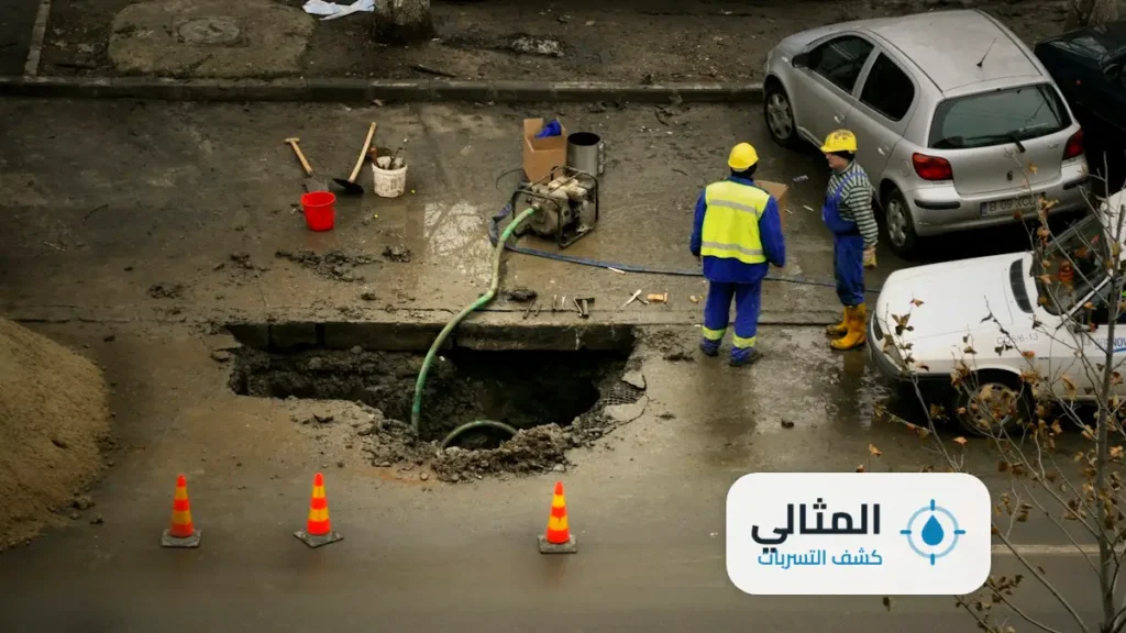 شركة كشف تسربات المياه بالرياض